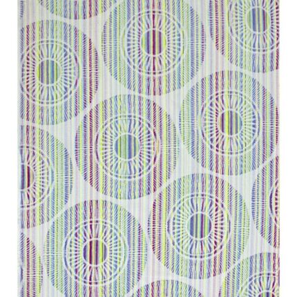 Beach Towel 0700 - Design 349 - 094x176cms - 675GMS - Circles Water Lilly