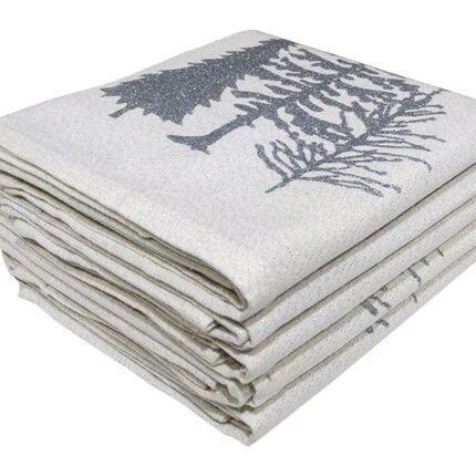 Bunty's Kitchen Towel - Design 2793 - 047x070cms - (05 Pc Pack) - Christmas Trees