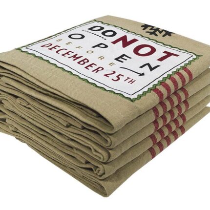 Bunty's Kitchen Towel - Design 2796 - 046x067cms - (05 Pc Pack) - Do Not Open Before December 25th