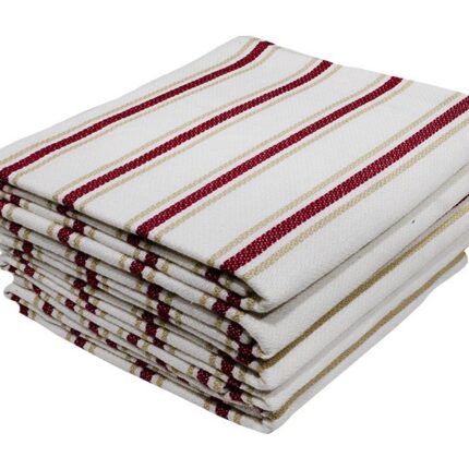 Bunty's Kitchen Towel - Design 2805 - 046x070cms - (05 Pc Pack) - Stripes