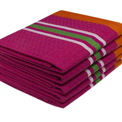 Bunty's Kitchen Towel - Design 2811 - 044x066cms - (05 Pc Pack) - Stripes