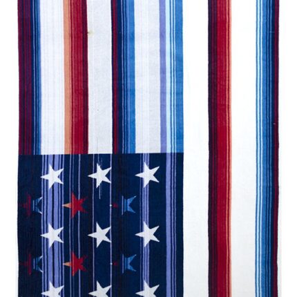 Beach Towel 0700 - Design 236 - 093x174cms - American Flag - 740GMS