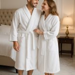 Bunty's Bathrobe - Terry - Shawl Collar - Plush 450 GSM