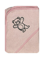 Baby Hooded Towel - 075x070cms - 380GSM - Terry - Image 2
