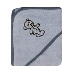 Baby Hooded Towel - 075x070cms - 380GSM - Terry - Image 3