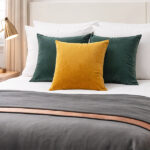 Rey's Fine Linen - Hotel Collection - Faux Suede 200GSM - Cushion Cover Set