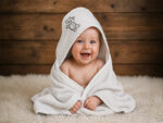 Baby Hooded Towel - 075x070cms - 380GSM - Terry - Image 13