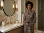 Bathrobe - Terry - Shawl Collar - Checkered Bison - Image 5