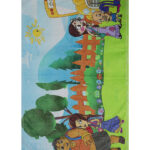 Printed Beach Towel Design 219 - 060x120cms - 290GMS