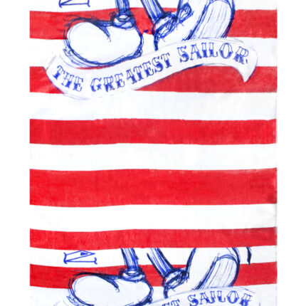 Printed Beach Towel Design 232 - 075x150cms - 375GMS
