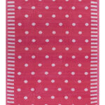Beach Towel 0500 - Design 033 - Polka Dots - 080x190cms - 540GRAMS