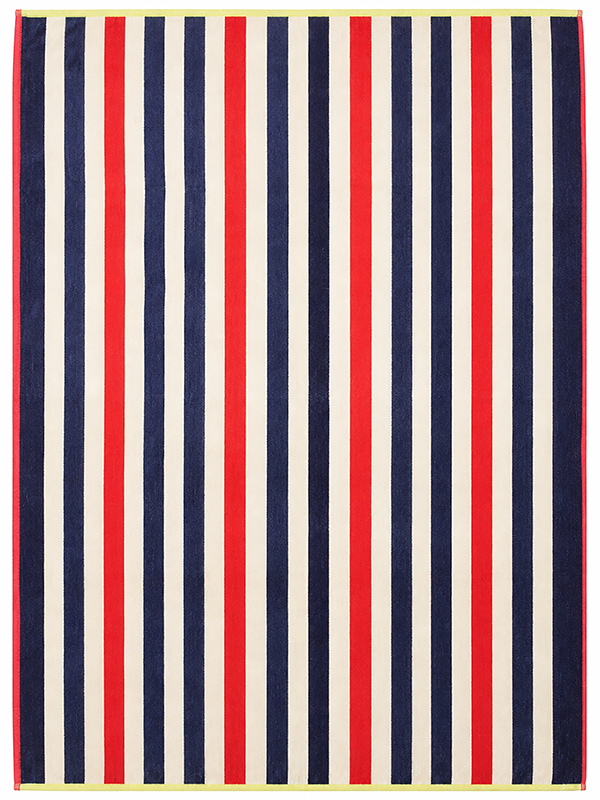 0600D162_Beach_Towel_Stripes_90x150cms_602gms Beach Towel 0600 - Design 163 - 092x180cms - Stripes - 645GMS - Image 1