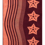 Beach Towel 0600 - Design 165 - 092x180cms - Stars - 573GMS