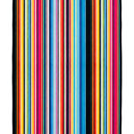 Beach Towel 0700 - Design 396 - 096x174cms - Stripes - 730GRAMS