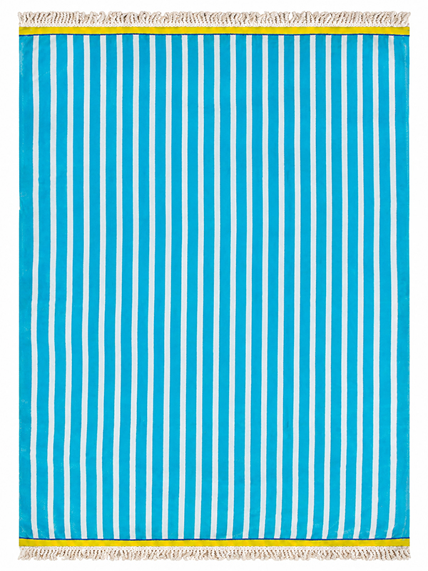 0700D399_Beach_Towel_Esprit 03 Stripes_fringe_090x190cms_780gms copy Beach Towel 0700 - Design 399 - 090x180cms - Esprit 03 Reversible - Fringe - Image 1