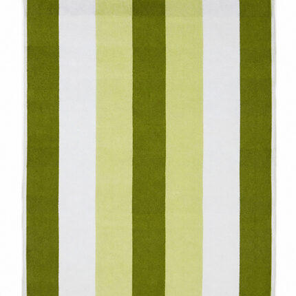 Beach Towel 0800 - Design 103 - 100x180cms - Jumping Steps Green