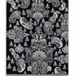 Beach Towel 0800 - Design 123 - 091x190cms - Paisley - 760GRAMS